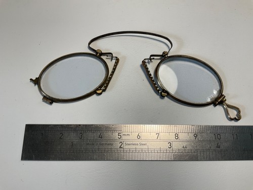Antique pince nez - nez, folding