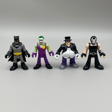 Imaginext DC Super Friends Batman Figures Bundle Penguin Bane Joker Multi Buy B8
