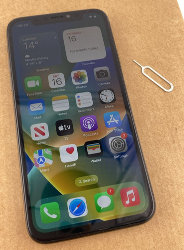 Apple iphone 64gb black - apple, xs
