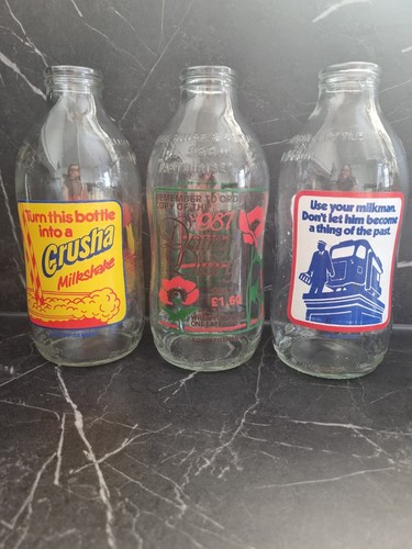 Vintage milk bottle - milk,