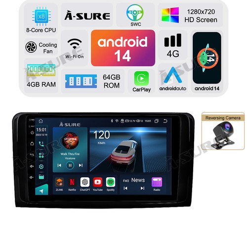 Core 64gb android 14 car - 4+64gb,