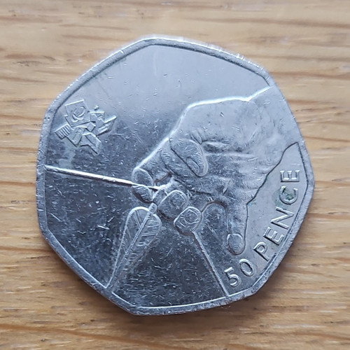 2011 50p olympics archery - uk,