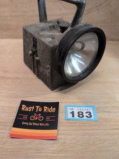 Bardic LTD Vintage British Rail Signal Torch Lamp #183
