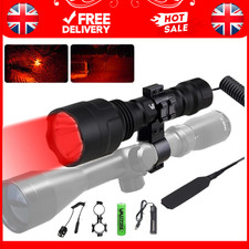 Long Range Red LED Flashlight
