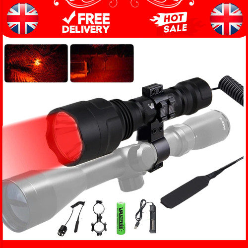 Long range red led flashlight - range,