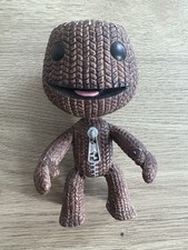 Sackboy Figure Little Big Planet Hard Plastic Sony Playstation 6” Tall  2009 Toy