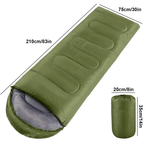 Rectangular season sleeping - rectangular, 3-season