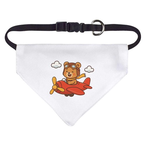 Teddy bear pilot dog cat - pilot', /