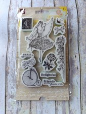 Prima marketing cling stamps - prima,