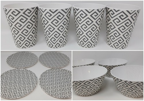Melamine plate bowl - plate, tumbler