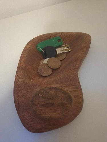 Hand carved wooden - carved, mouse