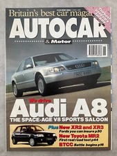 Autocar Magazine - 13 April 1994 - A8, MR2 GT, Fiesta, 850, Cherokee, Winstar