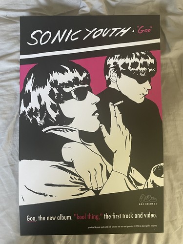 Sonic youth goo 11x17 - sonic,