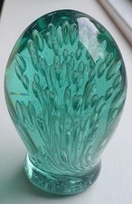 Victorian Glass Dump Paperweight, 13cm tall.