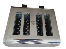 Next 4 Slice Toaster. Polished Chrome. Clean and Working