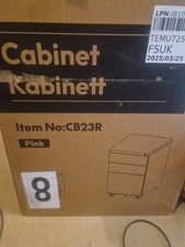 PINK FLEXISPOT Mobile Cabinet