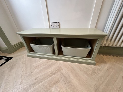 Custom made 4ft storage bench - made,