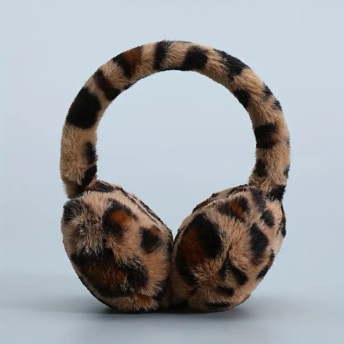 Leopard print soft - print, warmers