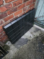 Pet Cage Double Door 42 Inch Black Pet House for Small Animals