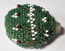 Very unusual glass bead work - very,