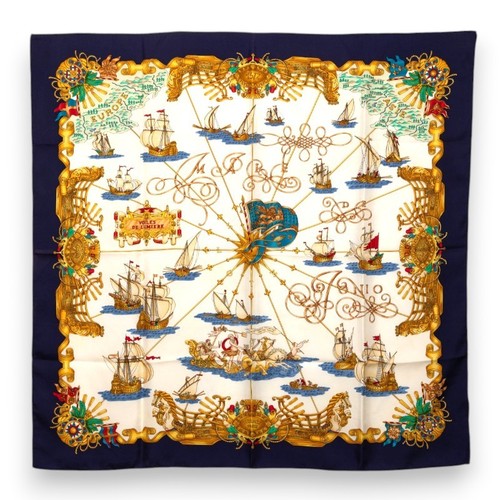 Hermes carre voiles de - hermes,