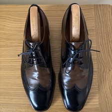 MORESCHI Mens Two-Tone Wingtip