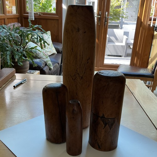 Vintage wooden plumbers
