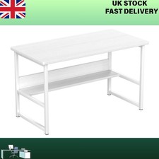 White Compact Computer Desk