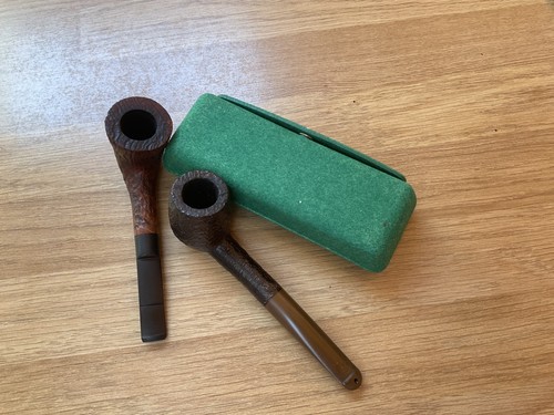 Two excellent estate pipes - estate,