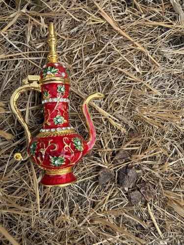 Christmas teapot ornament red - christmas,