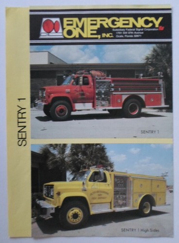 Emergency one sentry - one,