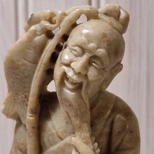 Vintage hand carved stone - vintage,