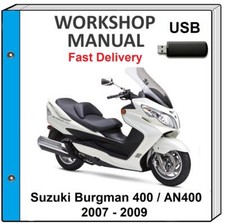 SUZUKI BURGMAN 400 AN400 2007