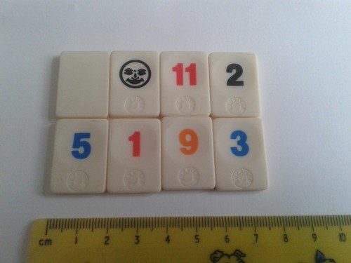 Rummikub travel number - number, tile