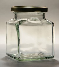 100 X 200G SQUARE GLASS JAM