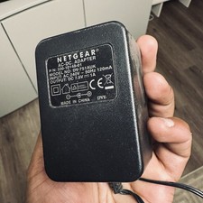 Genuine Netgear 7.5V 1A DV-751AUK AC Power Supply Tiny Pin Adapter With UK Plug