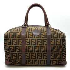 FENDI Zucca Boston bag Canvas