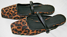 River Island ladies animal print slip on shoes - size 4 - new