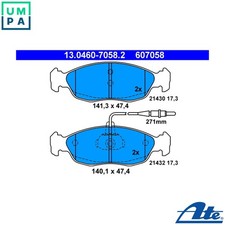BRAKE PAD SET DISC BRAKE