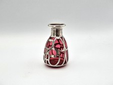 Antique Art Nouveau cranberry