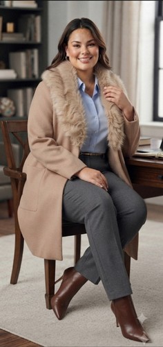 Atmosphere camel coat - atmosphere,