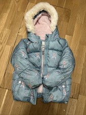 M&S Girls' Coat, Age 6-7 Frozen Theme/Elsa