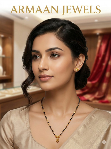 Indian mangalsutra 2gm beads - indian,
