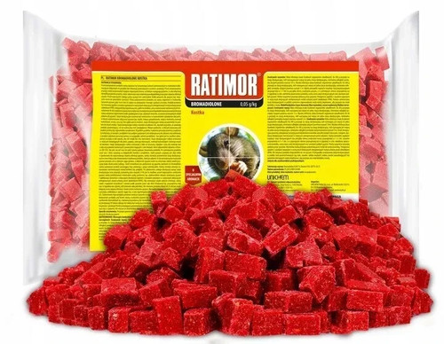Rat mouse poison - bait, blocks