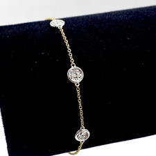 18K Solid Gold Diamond