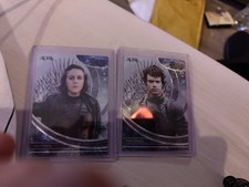 Yara Greyjoy And Theon Greyjoy Base Cards Kakawow 2025 Aura Game Of Thrones.