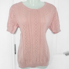 Damart Soft Pink Pointelle