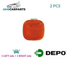 INDICATOR LIGHT BLINKER LAMP PAIR 441-1405N-UE LORO 2PCS NEW OE REPLACEMENT