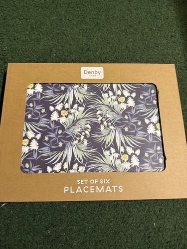 Denby ophelia floral placemats - denby,