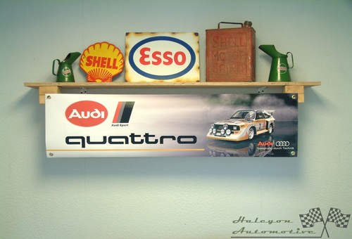 Audi quattro car banner - audi,